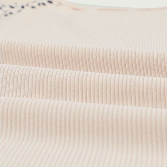 *Last One* Plus Size Cream Ribbed Top w/ Leopard Print Balloon Sleeves, 2X - Picture 11 of 14